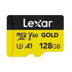 Lexar | 128GB | Professional Gold microSDXC UHS-II Card