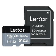 Lexar | 512GB | Professional 1066x microSDXC UHS-I Card | Silver Series