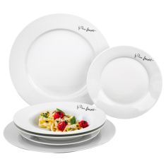 Lamart | 6-Piece Round Dining Plate Set