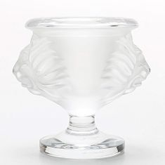 Lalique | Frosted Crystal Lions Head