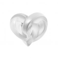 Lalique | Heart Paperweight Clear