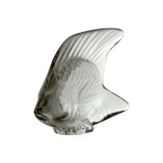 Lalique | Figurine Grey Seal Fish 