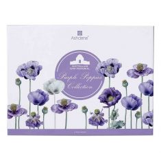 Ashdene | Purple Poppies Placemat Set of 4 