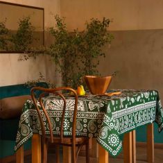 BlueTabla | Table Cloth Kala 175x35 cm Polyester Green