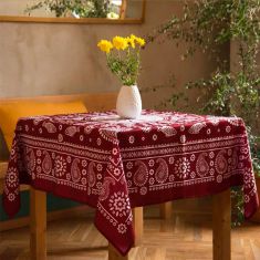 BlueTabla | Table Cloth Kala 175x35cm Polyester | Red