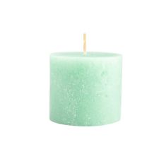 Karaca | Andy Light Green Cylinder Candle 6.5x6 cm