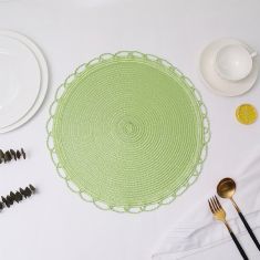 Karaca | Sera Woven 2-Piece Placemat Green