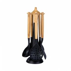 Karaca | Woodland Black 6 Pcs Serving Set