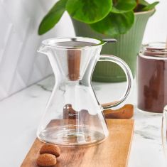 Karaca | Bennet Filtered Glass Coffee Infuser