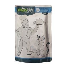 Pet Interest | Master Cat Pouch Fish Meat In Sauce | 80g x 12 Pcs