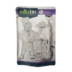 Pet Interest | Master Cat Pouch Rabbit Meat In Sauce | 80g x 12 Pcs