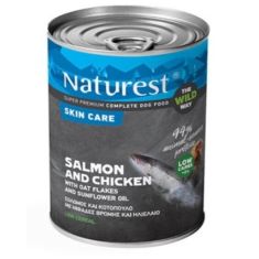 Pet Interest | Naturest The wild Way Salmon and Chicken Skin Care For Adult Dog Canned Food | 400g