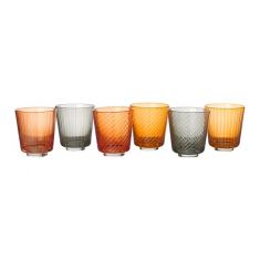 Polspotten | Set Of 6 Library Glasses  |  200ml