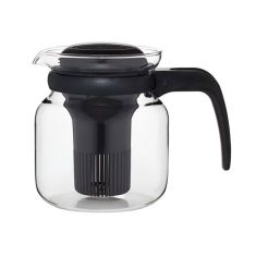 Borosil | Carafe Flame Proof Glass Kettle with Infuser  | 1.5L