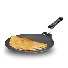 Borosil | Granito Non-Stick Dosa Tawa | 31 cm |  Black