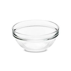 Borosil | Stackable Glass Bowl Set Of 6 | 377 ml