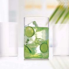 Borosil | Classic High Ball Glasses 475ml | Set of 6 pcs 