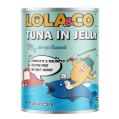 Lola & Co | Tuna In Jelly Can | 400g x 4 Pcs