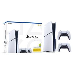 PlayStation | PS5 Standard Slim + Extra Dualsense Controller