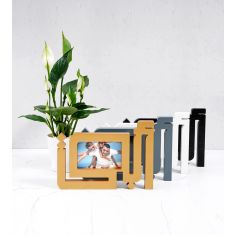 Kashida | Abi Photo Frame | White